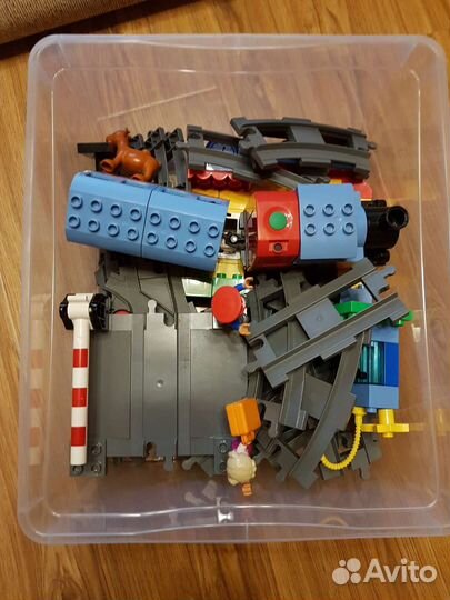 Lego Duplo железная дорога 2набора