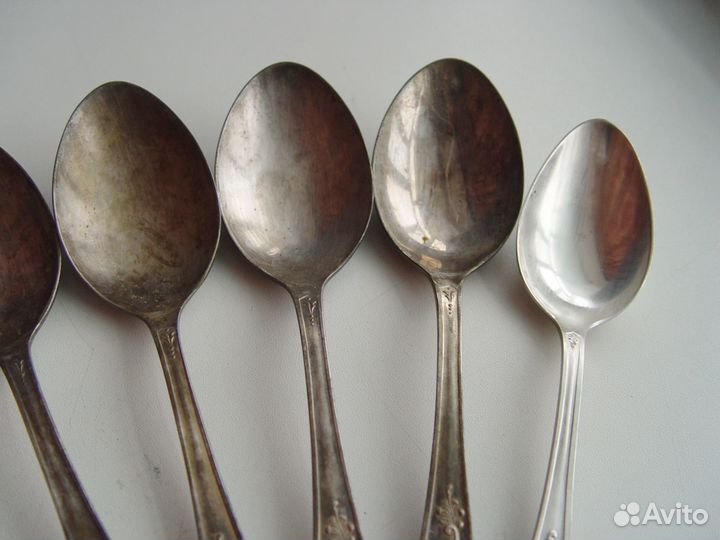 Ложки мельхиор мнц СССР