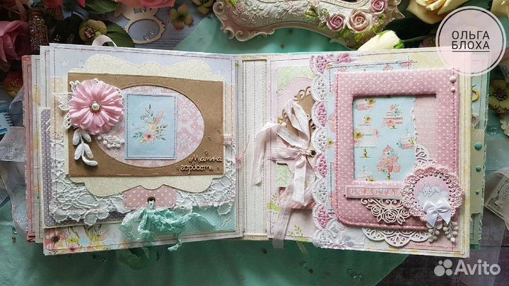 Скрапбукинг Альбом для доченьки