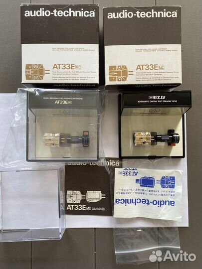 Головка MC Audio-Technica AT-33E-как новая