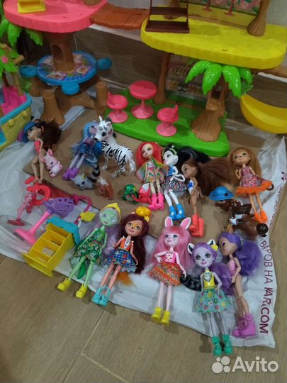 Enchantimals джунгли кафе