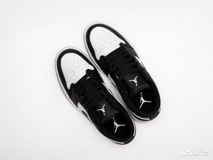 Кроссовки Air Jordan 1 Low Black White (36-45)