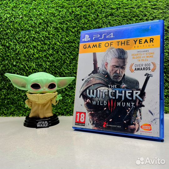 Ведьмак 3 Дикая Охота Игра Года PS4