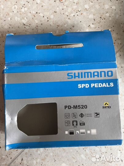 Контактные Педали shimano spd pd-m520