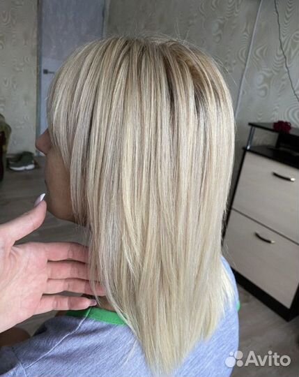 Мелирование и окрашивание с выездом на дом