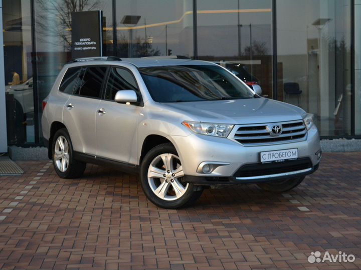 Toyota Highlander 3.5 AT, 2012, 258 734 км