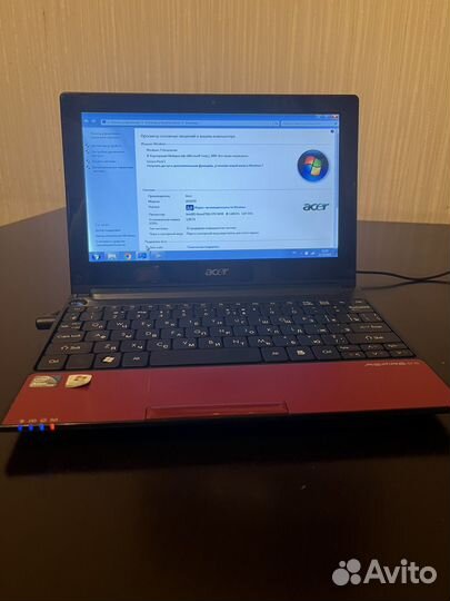 Ноутбук Acer aspire one