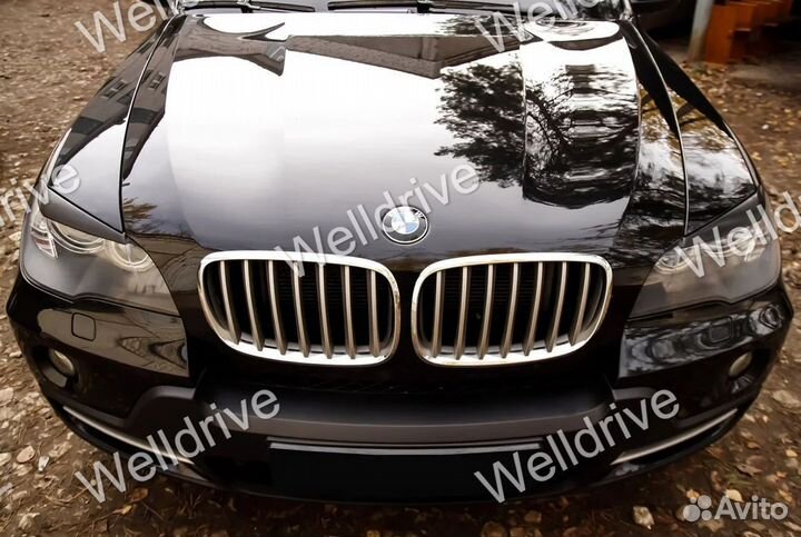 Реснички BMW X5 E70 Lumma на передние фары