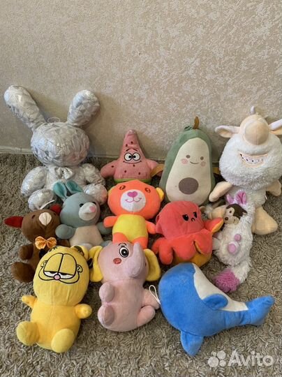 Мягкие игрушки пакетом