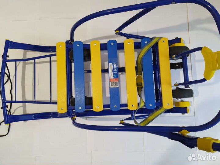 Детские санки с колесами Nikki 3