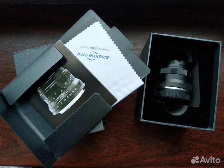 Объектив Brightin Star 35 мм f/1,2 MFT, мануальный