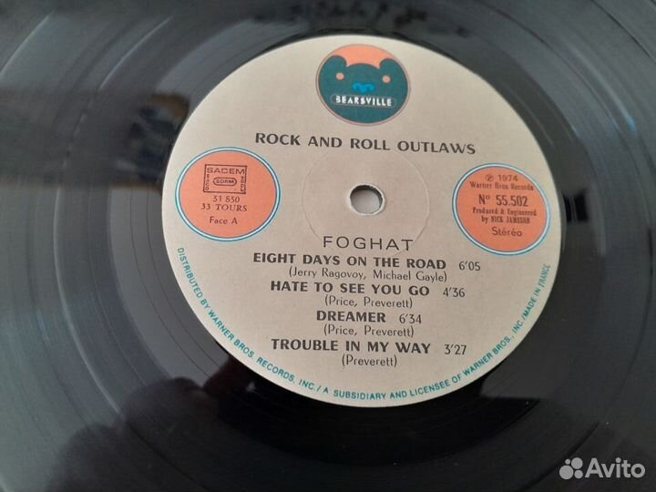 Foghat/Rock And Roll Outlaws/1974