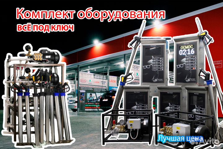 Мойка самообслуживания PRO 875