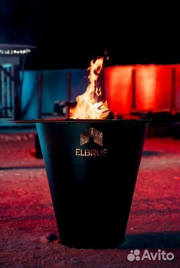 Гриль-очаг Эльбрус саяны 850 стальная поверхность