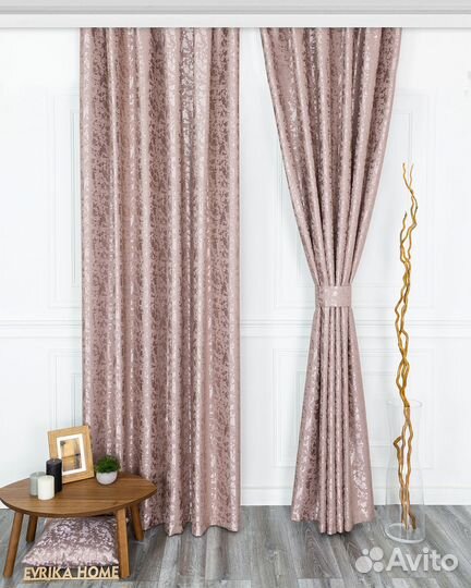 Шторы мрамор версаль розовый новые пошив