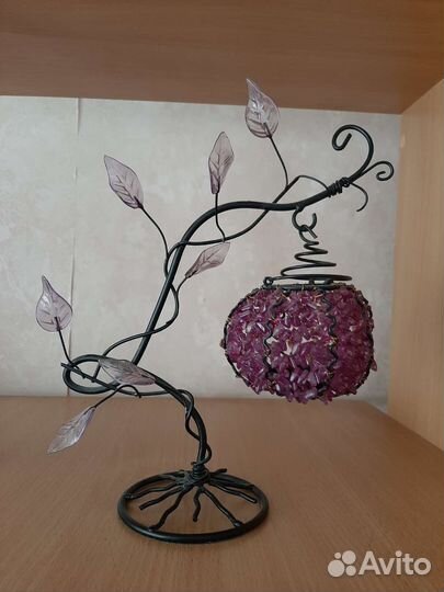 Подсвечник металлический