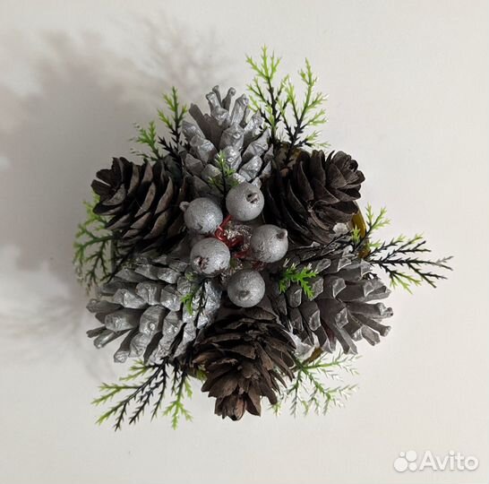 Ручная работа Новогодняя композиция