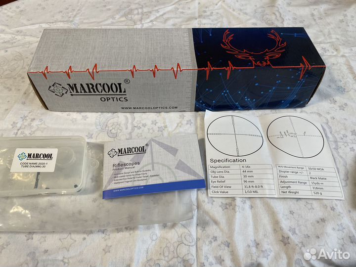 Прицел Маркул 4х16 44SF