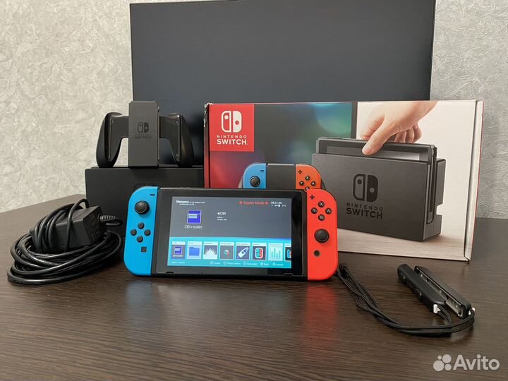 Прошитая Nintendo Switch 160gb