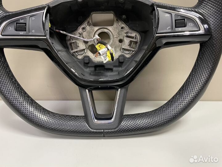 Мульти руль 3-х спицевый Шкода Октавия А7