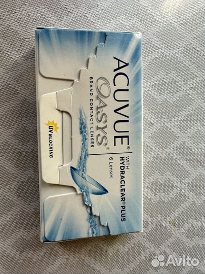 Линзы acuvue oasys -3