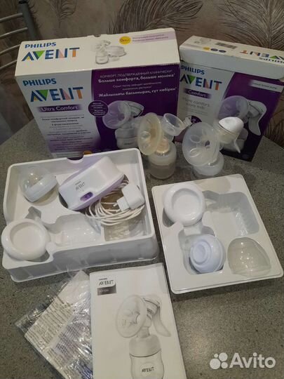 Молокоотсос ручной и электрический