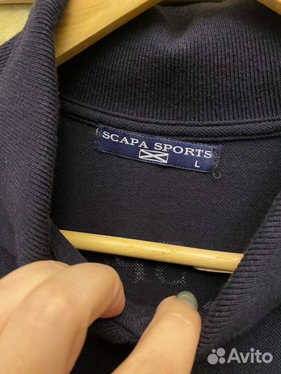 Мужсаое поло Scapa sports L размер США