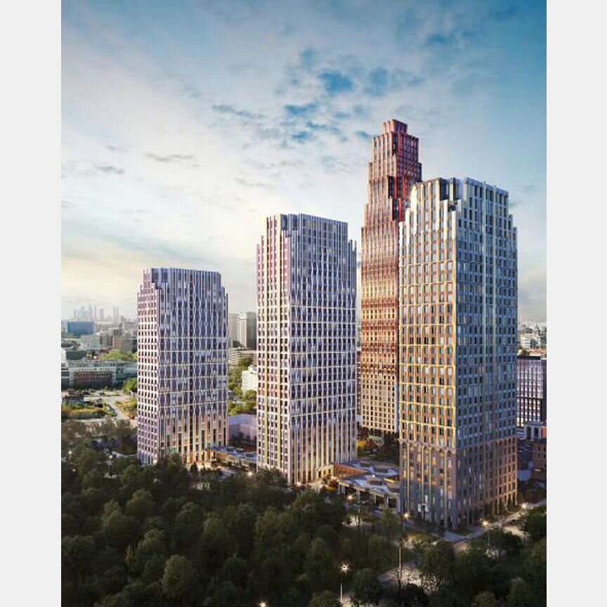 4-к. квартира, 83,7 м², 4/33 эт.