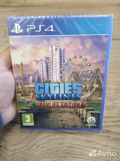 Cities: skylines - parklife edition PS4, русские