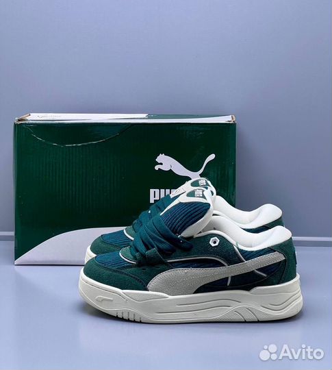 Puma 180 Corduroy Green White (Арт.53734)
