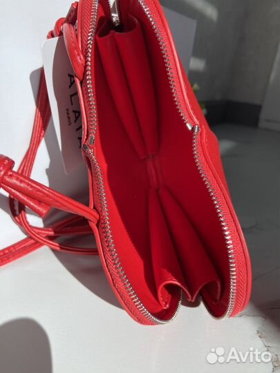 Эксклюзивная мини-сумочка alaia форме сердца