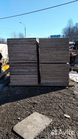 Фанера влагостойкая 18мм бу