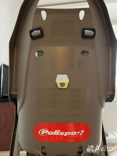 Детское кресло на велосипед Polisport