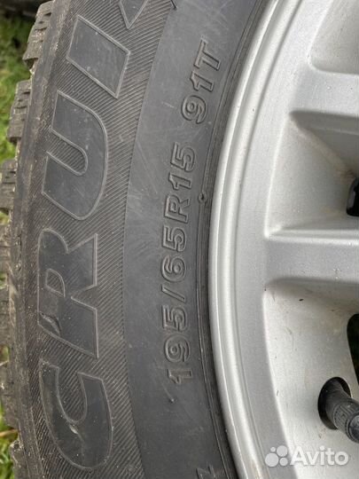 Колеса в сборе r15 зимние шипованные для suzuki