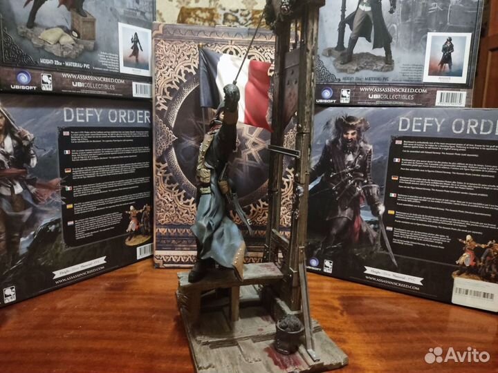 Assassin's creed unity guillotine edition фигурка