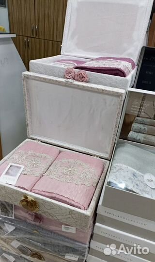 Махровые полотенца Турция 50/90, 70/140 - 2 шт