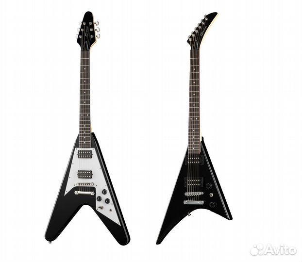 Электрогитара Стрела (форма Flying V)