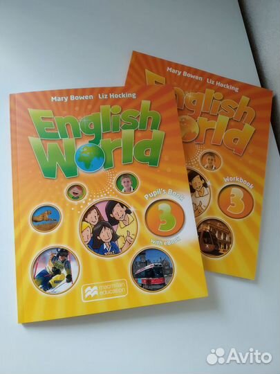 English World 3 Учебник и рабочая тетрадь Новые