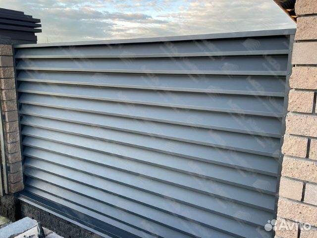 Забор жалюзи еврозабор