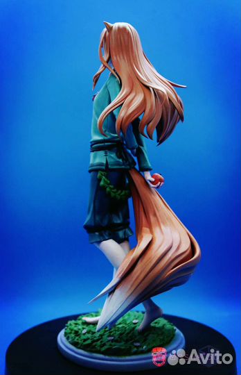 Фигурка Холо / Волчица и пряности ручной росписи