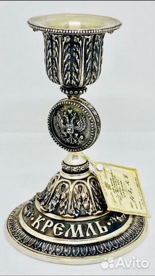 Эксклюзив Серебряный подсвечник Новый