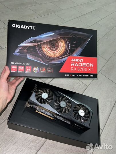Видеокарта amd radeon rx 6700 xt