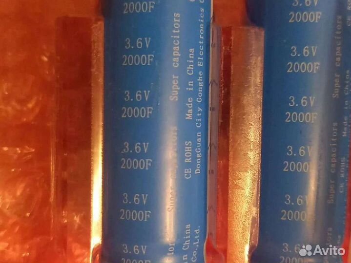 Суперконденсатор 3,6V 2000F + BMS (bonus)