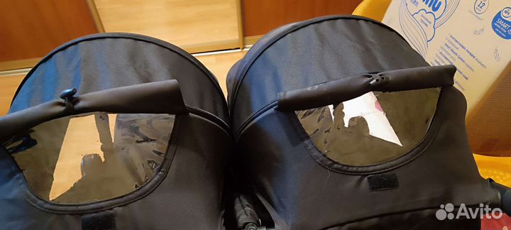 Прогулочная коляска для двойни Biplane by Rant