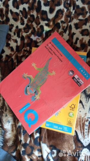 Цветная бумага для принтера А4 серии IQ