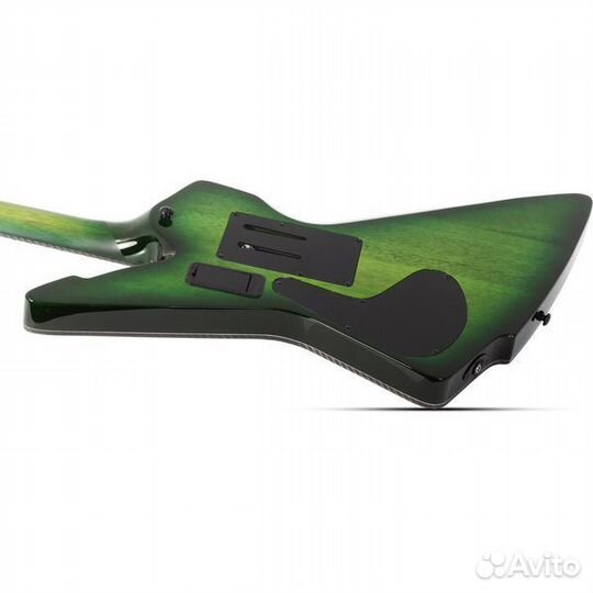 Schecter E-1 FR-S TGB Sustainiac Trans Green Burst