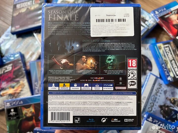 The Dark Pictures Anthology: The Devil In Me PS4