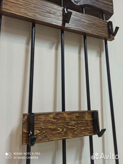 Вешалка Новая Настенная Лофт