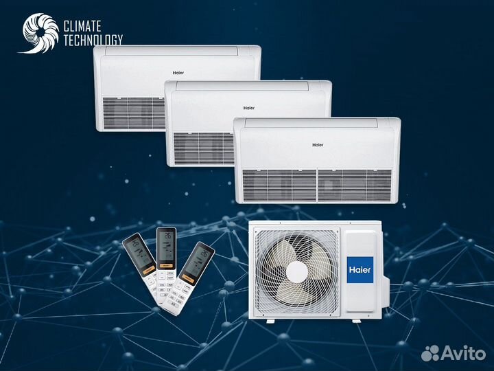 Сплит система с монтажом
