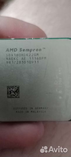 Процессор amd sempron